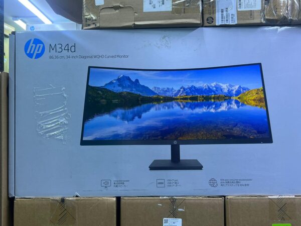 HP M34d (34) WQHD Curved Monitor