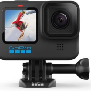 GoPro HERO10 Black - Waterproof Action Camera with Front LCD and Touch Rear Screens, 5.3K60 Ultra HD Video, 23MP Photos, 1080p Live Streaming, Webcam, Stabilization.