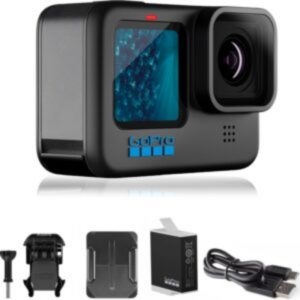 GoPro HERO11 Black – E-Commerce Packaging - Waterproof Action Camera with 5.3K60 Ultra HD Video, 27MP Photos, 1/1.9" Image Sensor, Live Streaming, Webcam, Stabilization.