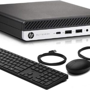 HP EliteDesk 800 G5 Mini  9th Gen Intel Core i5  8GB RAM  256GB SSD  Ultra-Compact Desktop