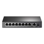 TP-Link TL-SF1009P – 9-Port 10/100 Mbps Desktop Switch with 8-Port PoE⁺
