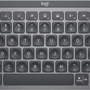 Logitech MX Keys Mini Minimalist Bluetooth Illuminated Keyboard - Graphite - 920-010498