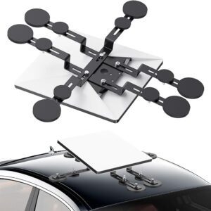 Starlink Mini Magnetic Roof Mount, 12 Magnetic Bases, Up to 376 lbs of Suction Power, Burbifro Starlink Internet Satellite Mounting Kit, Compatible with Starlink Mini(V4) Dish