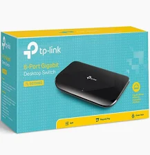 TP-Link TL-SG1008D – 8-Port 10/100/1000 Mbps Gigabit Desktop Switch