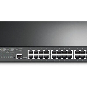 TP-Link Omada JetStream 28-Port Gigabit L2+ Managed Switch with 24 PoE+ Ports & 4 Gigabit SFP Slots – TL-SG3428MP